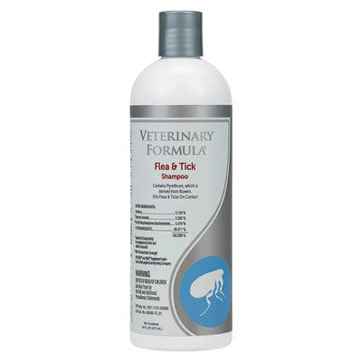 Veterinary Formula Clinical Care Flea and Tick Shampoo for Dogs - 16 oz.