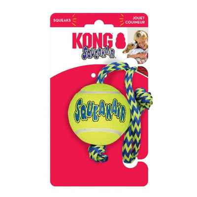 KONG SqueakAir Ball W/Rope